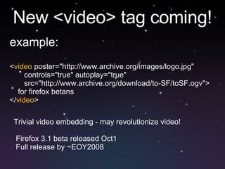 Internet Archive Video Presentation | PPT | Video Software | Computer ...