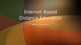 Walker, Christopher