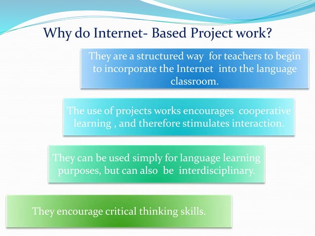 Internet based project works | PPT