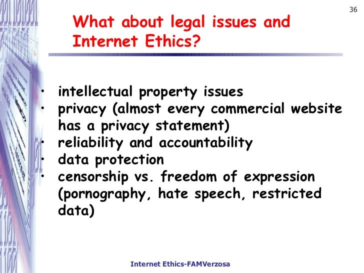 Ethical Issues On Internet Censorship