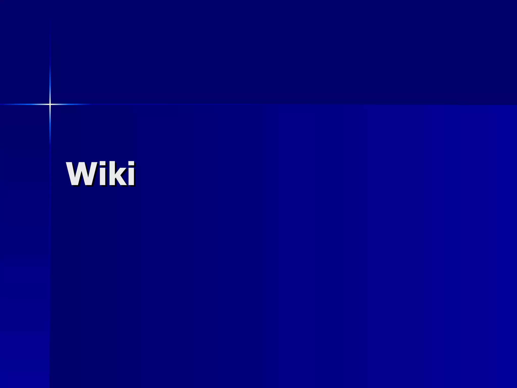 Wiki 