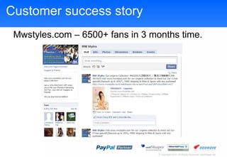 Customer success story Mwstyles.com C 6500+ fans in 3 months time. 