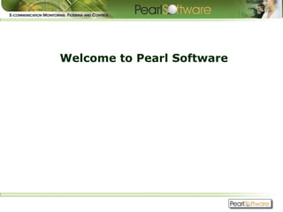 Welcome to Pearl Software 
