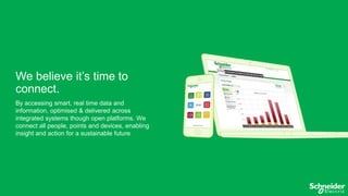 We believe it’s time to
connect.
By accessing smart, real time data and
information, optimised & delivered across
integrated systems though open platforms. We
connect all people, points and devices, enabling
insight and action for a sustainable future

 