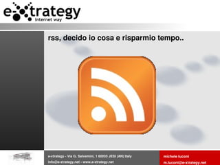 internet oggi..e domani