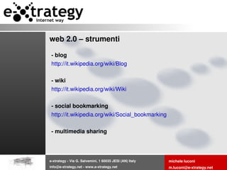 internet oggi..e domani