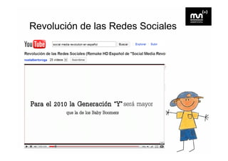 Revolución de las Redes Sociales
 