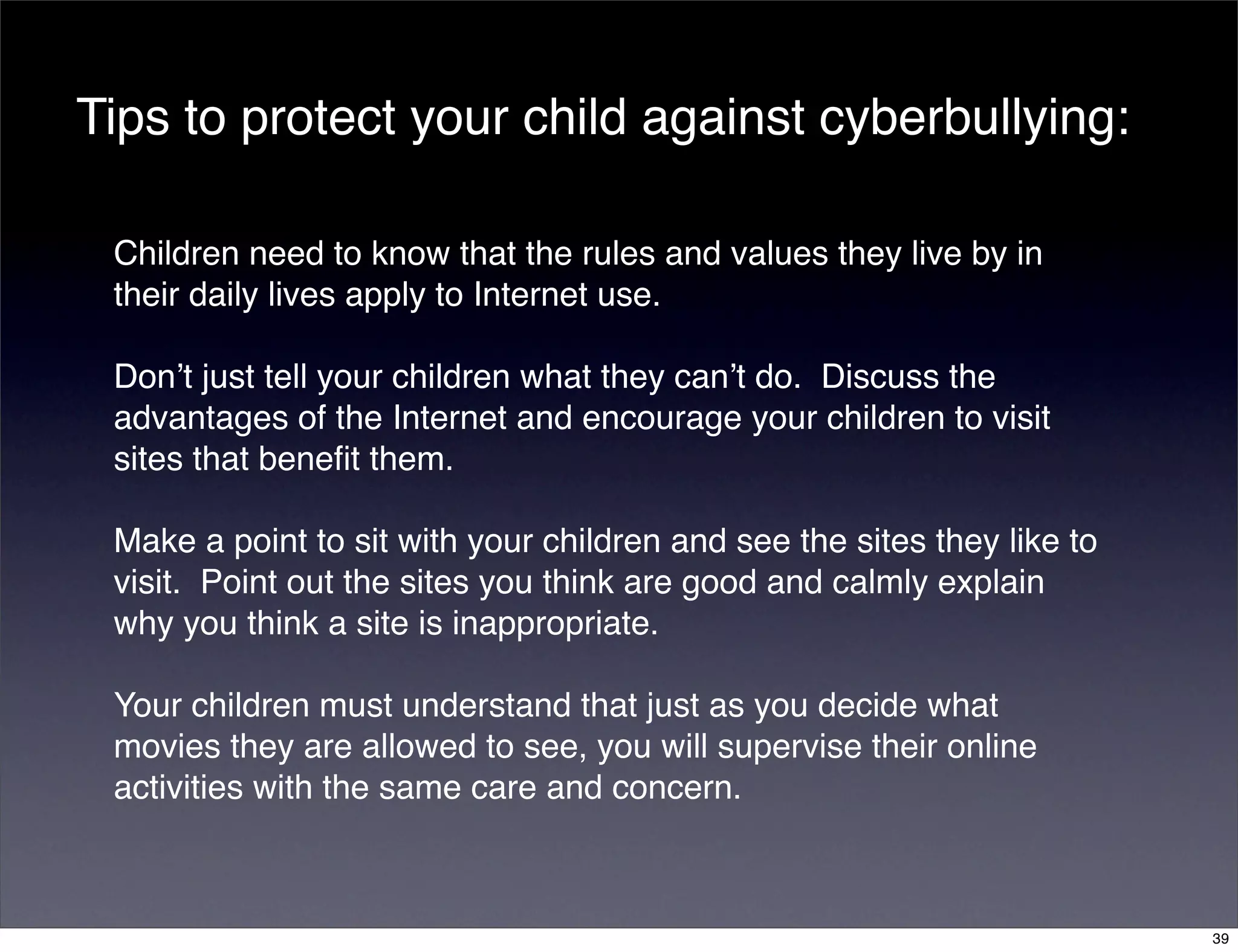Internet Safety