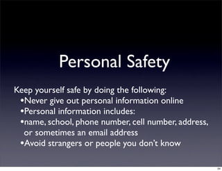 Internet Safety