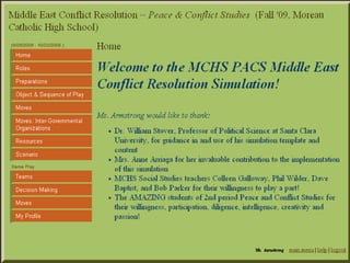 Picture of MCHS Moodle page