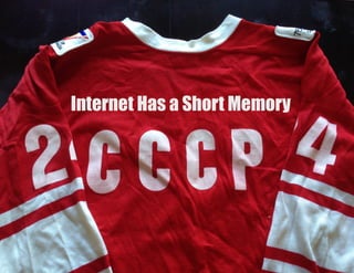 Internet Has A Short Memory #archiving #documenting #future #art
