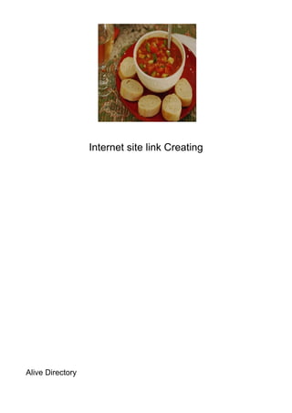 Internet site link Creating




Alive Directory
 
