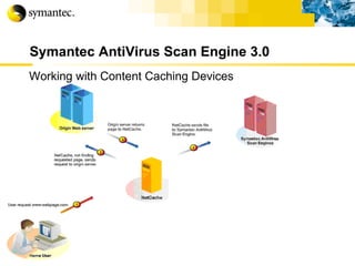Symantec AntiVirus Scan Engine 3.0 Working with Content Caching Devices 