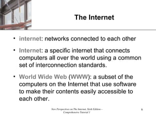 Internet Tutorial 01 | PPT