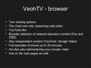 Internet TV | PPT