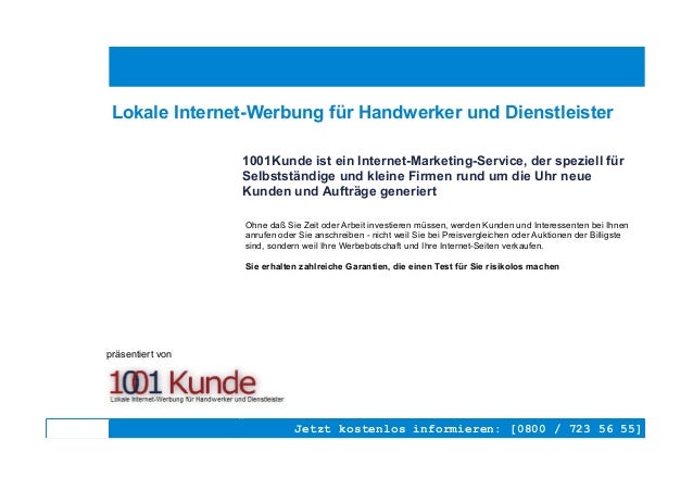 Lokale Internet Werbung Fur Handwerker Und Dienstleister Mit Garantie