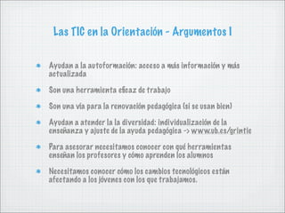 Internet y Orientación Educativa