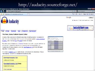 http://audacity.sourceforge.net/ 