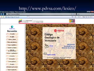 http://www.pdvsa.com/lexico/ 