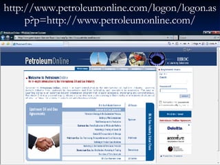 http://www.petroleumonline.com/logon/logon.asp?p=http://www.petroleumonline.com/ 
