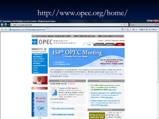 http://www.opec.org/home/ 