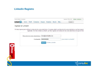 Linkedin Registro
 