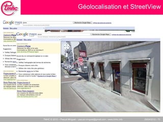 Géolocalisation et StreetView 