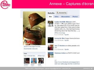 Annexe – Captures d'écran 