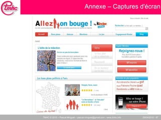 Annexe – Captures d'écran 