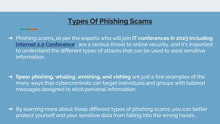 Internet 2.0 Conference Reviews Legit Ways To Spot Phishing Scam Offenses.pptx