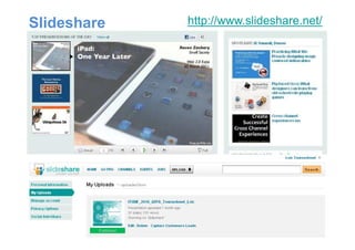 Slideshare http://www.slideshare.net/
 