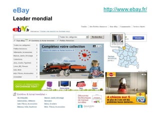 eBay http://www.ebay.fr/
Leader mondial
 
