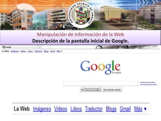 Chat (conversación con otras personas en tiempo real).