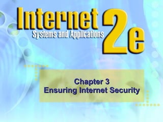 Chapter 3 Ensuring Internet Security 