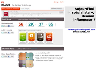 Univers Netvibes ? 