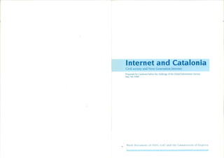 Internet and catalonia 1998