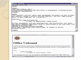 Copyright © 2004 Pearson Education, Inc.
Figure 3.20, Page 166
Slide 3-71
Code and Web Page
 