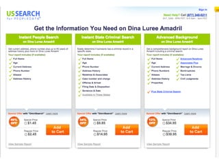 Internet Credit (skip tracing) Tools