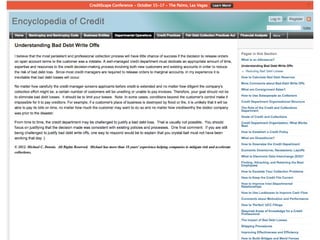 Internet Credit (skip tracing) Tools