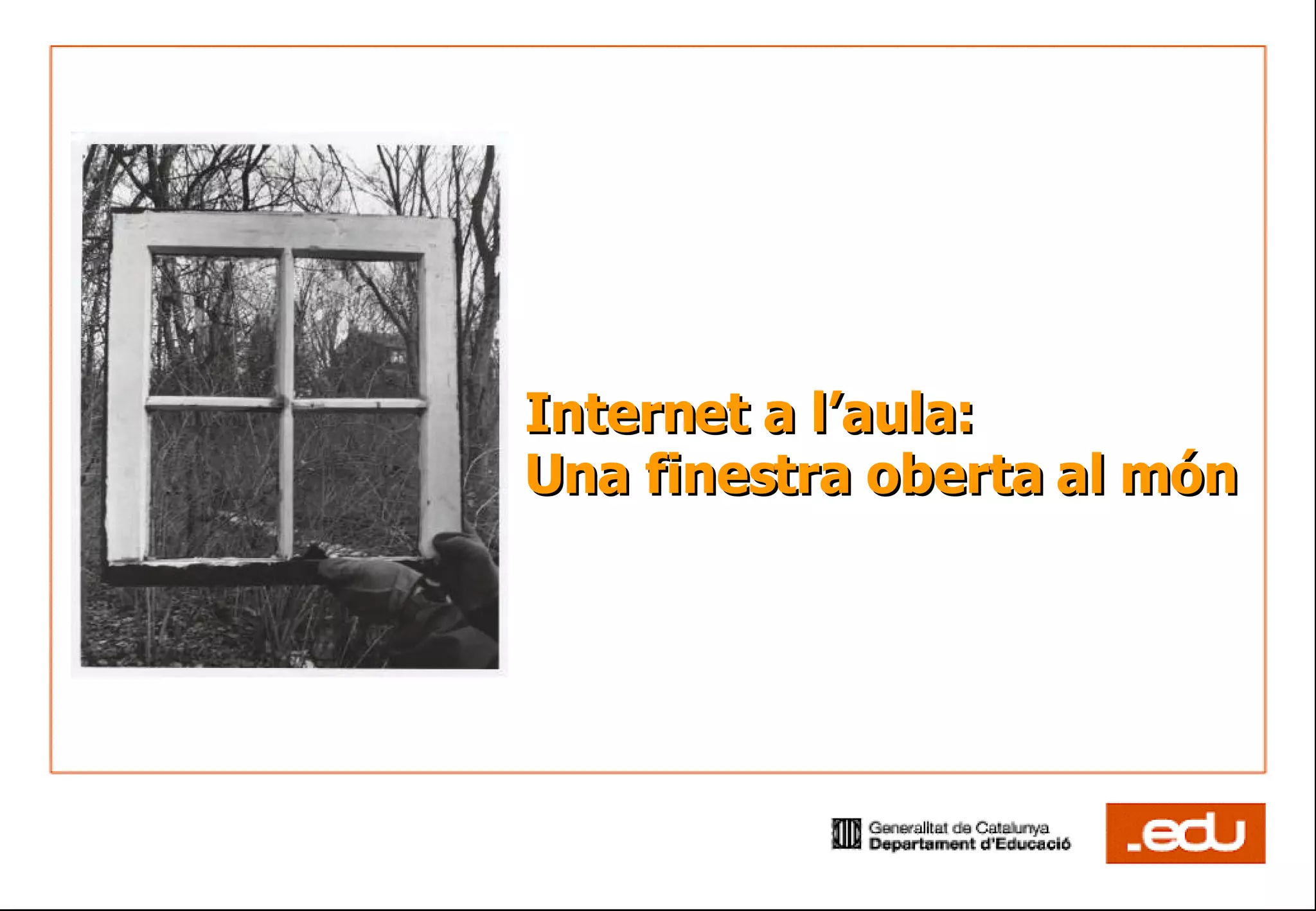 Internet a l’aula: Una finestra oberta al món 