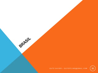 BrasilGuto xavier – gutoffline@gmail.com30