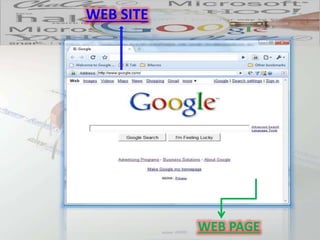 WEB SITE
WEB PAGE
 