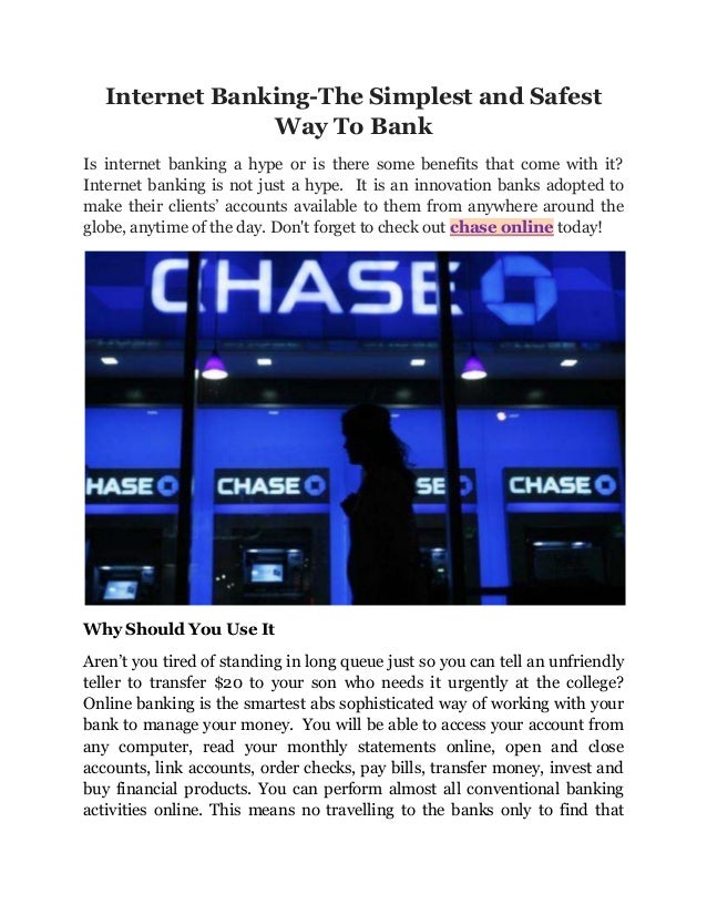 BankingThe Simplest and Safest Way To Bank