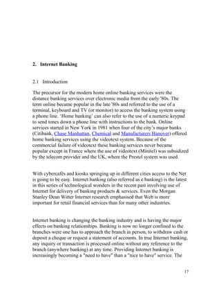 Internet banking project | DOC