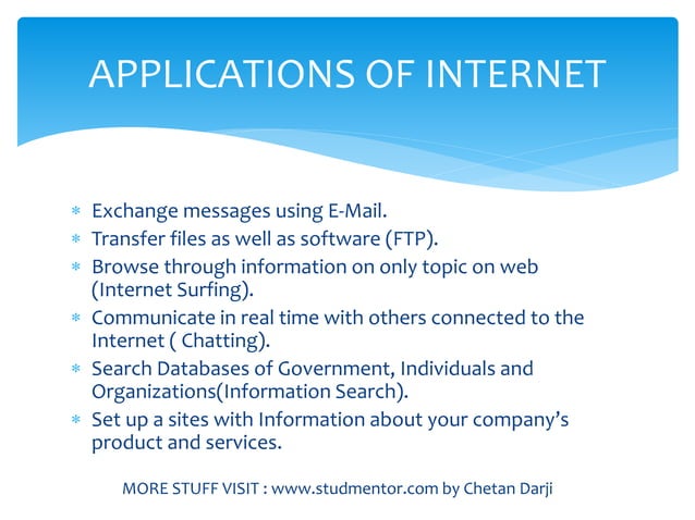Internet Basics Tutorial | PPTX