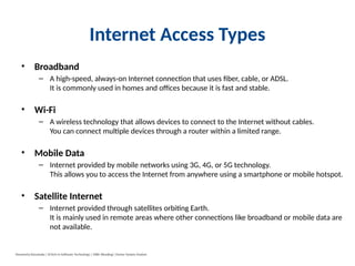 Introduction to Internet and Its Importance | PPTX