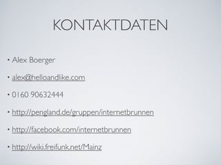 Internetbrunnen Konzept 08.06.10
