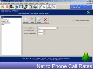Net to Phone Call Rates 