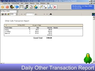 Daily Other Transaction Report 