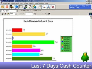 Last 7 Days Cash Counter 